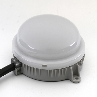 DC24V 100 มม. DMX512 RGBW จุดไฟ LED กันน้ำ IP67 6W Smd3535