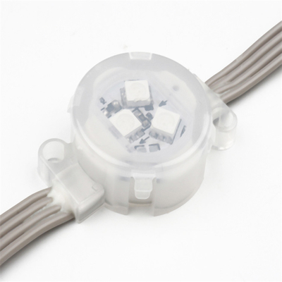 Smd5050 DC12V 30 มม. DMX512 RGBW จุดไฟ LED กันน้ำ IP67 0.75W