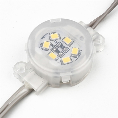 0.5W Smd2835 DC12V 30 มม. สีเดียว LED จุดไฟกลางแจ้งกันน้ำ IP67