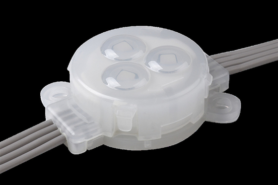 DMX512 RGBW DC12V จุดไฟ LED กันน้ำพร้อม IP67 1W SMD3535