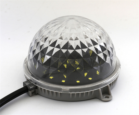 80MM 24V กันน้ํา DMX หลายสีตกแต่งคริสต์มาสต์ วันหยุดแสงภูมิทัศน์ RGB Pixel Led Lighting