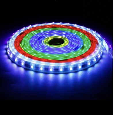 ไฟเส้น LED 5050 24V IP65 RGB RGBW แบบยืดหยุ่น 60LEDs/M ไฟ LED กำลังสูง