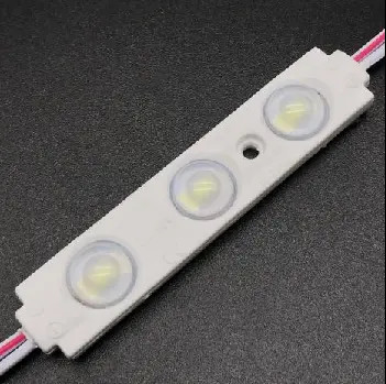 โมดูลไฟ LED ฉีด SMD2835 กลางแจ้งสีเดียว IP67 ไฟพื้นหลัง LED DC12V