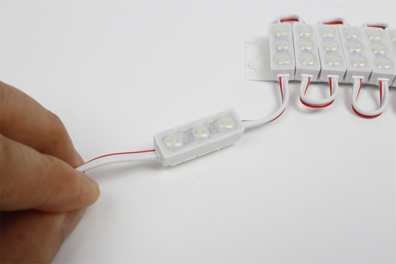 โมดูล LED พร้อมเลนส์ 1.5W 1.8W 3W SMD 2835 5050 แสงฉีดกันน้ํา LED สําหรับตกแต่งป้ายแสงกลางแจ้ง
