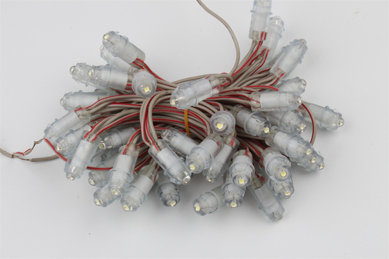 ความสว่างสูง DC12V ไฟพิกเซล LED กลางแจ้งสีเดียว IP67 SMD2025