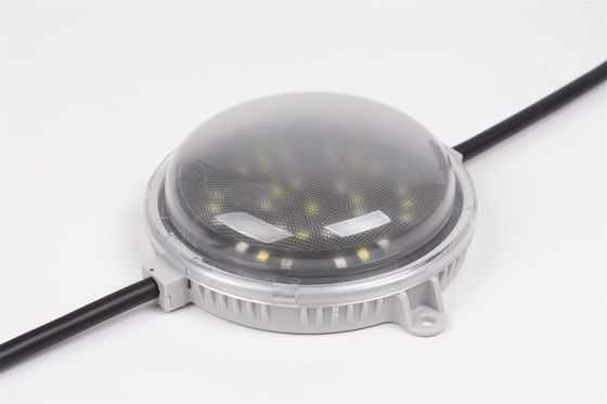 ไฟ LED จุด RGB 100 มม. 24V SMD3535 กันน้ำ IP67 พร้อมการควบคุม DMX512 และมุมลำแสง 180°