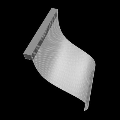 ไฟฟ้าภายใน LED หน้าโปร่งหนัง Ultra Thin Flexible DC5V