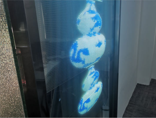 หน้าต่างในห้อง ช่อง TV กระจกโปร่งจอ LED
