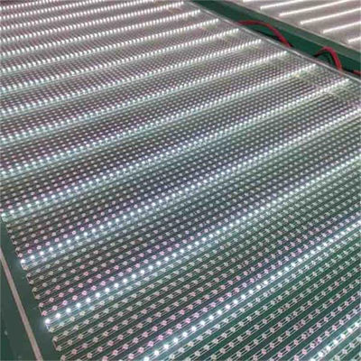 หน้าจอ Led กระจกกระจกติดผนังในห้อง P20 DC5V หน้าจอ Led กระจกกระจก