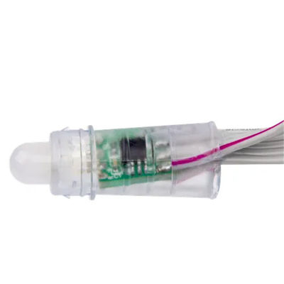 ไฟพิกเซล Led 0.2W DC12V IP67 สีเดียว 9 มม ภายนอก กันน้ํา แจ้งแพร่กระแสอักษร