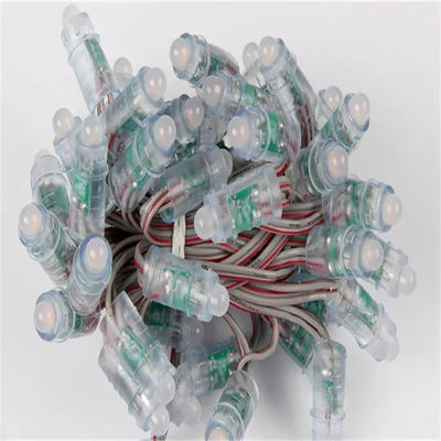 RGB LED ไฟพิกเซล 0.3W DC5V IP67 12 มม ภายนอก กันน้ํา แจ้งแพร่ ไฟพิกเซล