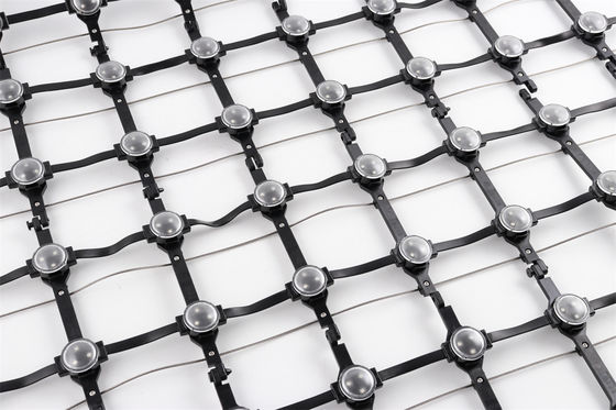 P50 P100 LED Net Screen Video Wall Soft Advertising Flexible LED Curtain Screen