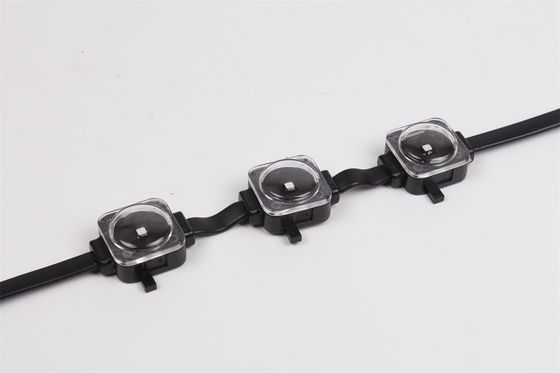ด้านนอกและภายในโปรแกรมได้ DC12V 0.3W สีเดียว 25mm LED จุดแสง