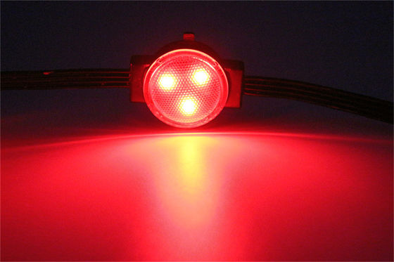 3535 แหล่งแสง LED 30 มม 12 วอท ด้านนอก RGB แสงจุด LED สําหรับการบันเทิง