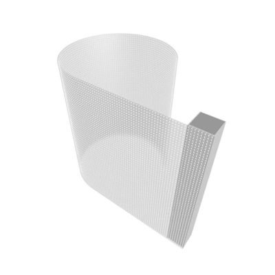 Super Slim Flexible Transparent LED Film Adhesive การโฆษณาจอ LED สําหรับการใช้ในร้านค้าปลีก DC5V P4