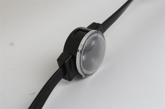 IP67 แหล่งแสงพิกเซล LED 0.75W DC12V 30MM RGB สําหรับตกแต่งภายนอก / โฆษณา