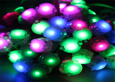 สีเต็มรูปแบบ IP67 5050 ไฟ LED DC12V 20 มม. พร้อมด้วย DMX IC