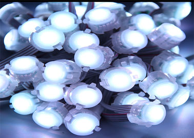 ตัวเครื่อง 1 Chip 5050 0.25w LED Light จุดขาว Single Color 20mm Pixel LED