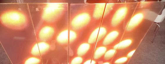 Flexible transparency adhesive LED Film Screen thin Advertising Video Wall P6DC5V WE2121RGB 16bit