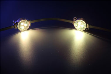 กันน้ำ IP67 5050 SMD RGB 3pcs ไฟ LED จุด 30000 ชั่วโมงอายุการใช้งาน