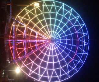 มิราเคิล Bean SMD5050 IP67 สีขาวพิกเซล LED 20 มม. สำหรับ Ferris Wheel