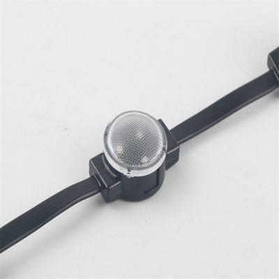 จุดไฟ LED สีเดียวกันน้ำกลางแจ้ง 25 มม. DC12V SMD3535 IP67