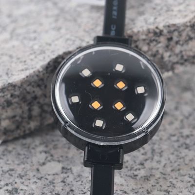 IP67 กันน้ํา RGB 50mm SMD3535 DMX512 สมาธิ พิกเซล LED ไฟจุด กรอบตัว PC