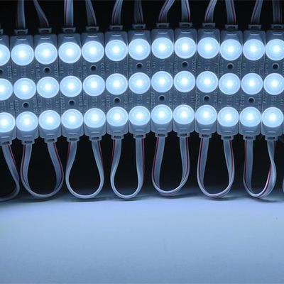 โมดูลแสง LED สําหรับการตกแต่งภายนอกด้วยเลนส์ 3 วงจร และกันน้ํา การบริโภคพลังงาน 1.5W