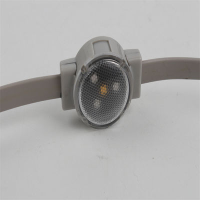 RGB SMD3535 พิกเซล LED สีเต็ม 30mm 12V 1W ไฟคริสต์มาส LED กันน้ํากลม