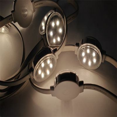 RGB Led Pixels กว้าง 50mm IP67 Led Pixel ไฟตกแต่งภายในภายนอก