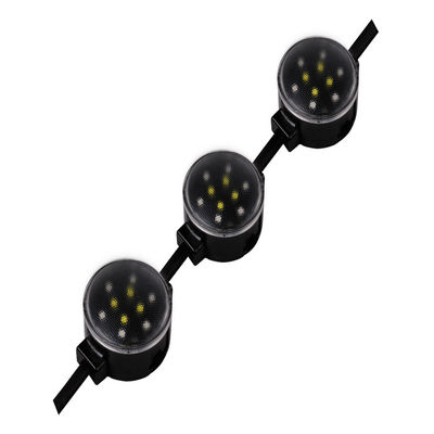 โปรไฟล์ PC SMD3535 กันน้ํา 1.5W DMX512 ไฟพิกเซล LED สําหรับอาคาร