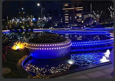 แหล่งแสงจุดสี 24V 50mm IP67 แสงพิกเซลตกแต่งแบบถาวรภายนอก