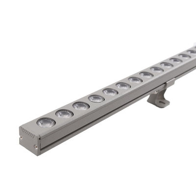 สภาพภูมิทัศน์กลางแจ้ง 36W LED เครื่องล้างผนัง อลูมิเนียม โลมป์ร่างกายที่มีเลนส์มุมสองสําหรับภูมิทัศน์ IP67