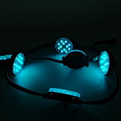 50 มิลลิเมตร Multi-bulb กันน้ํา LED Point Lighting สําหรับหน้าต่าง DMX512 ความสว่างสูง
