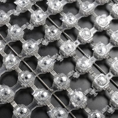 Permanent Waterproof 20mm LED Point Light LED Mesh Screen for Outdoor Advertising