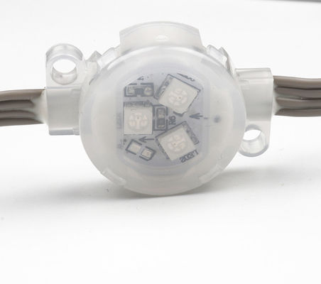 อาคารกลางแจ้ง 3cm RGB SMD5050 แหล่งแสงจุด LED ด้วย IP67 กันน้ําที่ DC12V