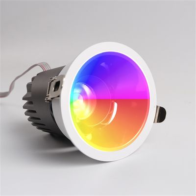 โรงแรมในบ้าน โรงแรม LED ไฟสโป๊ต 20W RGBW ไฟสโป๊ต LED ลดความมืด