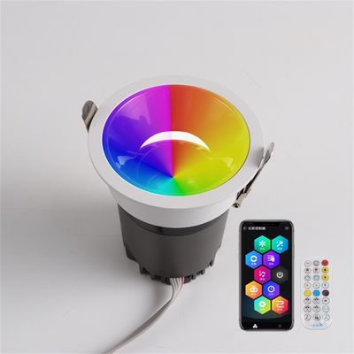 Smart Home ไฟสโปต LED สามารถชาร์จใหม่ได้ 20W RGBW SPI USC2904 พร้อมรีโมทคอนโทรล