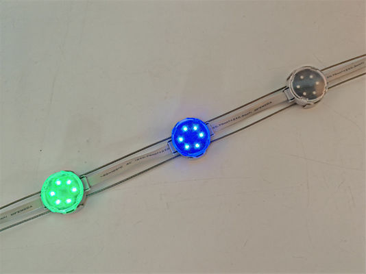 ไฟจุดพิกเซล LED คริสต์มาสต์ 2835 30mm 12V โปรไฟลอลูมิเนียมกลางแจ้ง