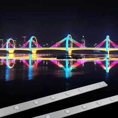 DC24V IP67 Waterproof RGB LED Pixel Lights For House Permanent Christmas Holiday Lighting