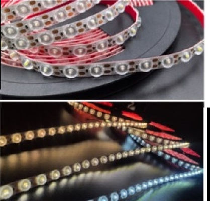 ไฟหลัง LED เลนส์การสะท้อนกระจายกําลังสูง 12V SMD030 RGB Edgelit 12V SMD3030 LED Strip bar Light LED TV Backlight Strip