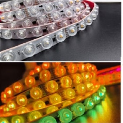 Waterproof Led Lens Series Dc24v Smd2835 42LEDs Ip67 Smart Strip Light Flexible