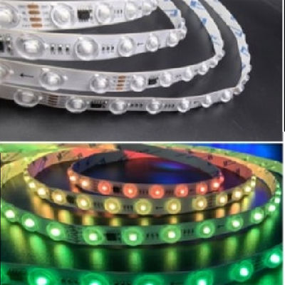 ไฟ LED สายสีขาว/ขาวเย็น/ขาวอบอุ่น สําหรับการส่องแสงเทปผนังแบบยืดหยุ่นและการติดตั้งง่าย