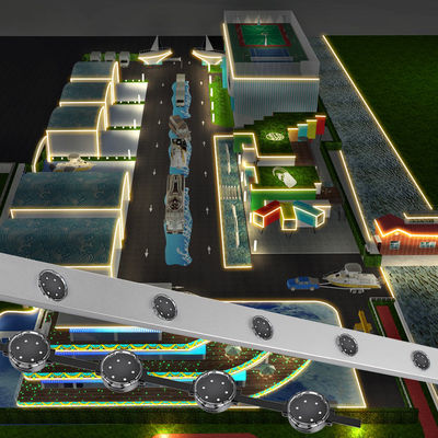 OEM RGB Addressable Light UCS2904 Channel Profile 24V 50MM IP67 Christmas Holiday Festival Outdoor LED Pixel Point Light