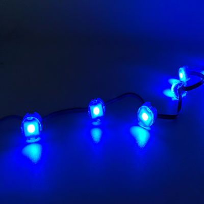 DC 5V Voltage 20mm Waterproof RGB IP67 Permanent Point PC LED Pixel with Aluminum Profile