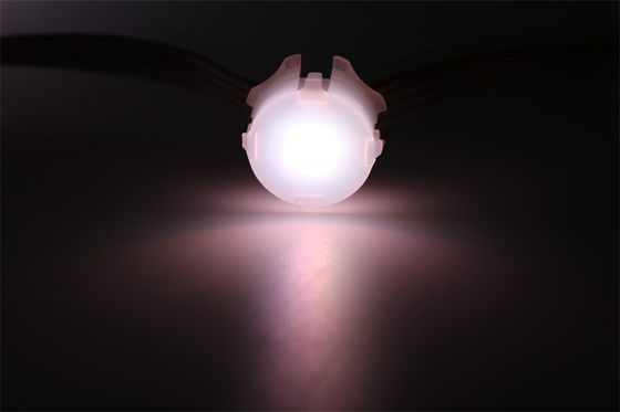 20MM Pixel IP67 กันน้ำกลางแจ้ง RGB RGBW DMX 512 12v LED Pixel Lamp ไฟติดผนังหลากสี แหล่งกำเนิดแสงแบบจุด