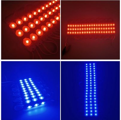 โมดูล LED สําหรับแสงตกแต่งกลางแจ้ง DC 12V 1.5W 3 เลนส์ฉีดแสง SMD2835/SMD5730 1200-15000k