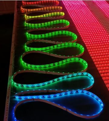 กันน้ํา ขาวอบอุ่น ขาว SMD2835 LED Strip Light ประดับ LED Light 18W / M IP65 60leds / m 24V