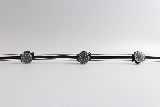 ไฟพิกเซล LED แบบจุดสำหรับตกแต่งวันหยุดกลางแจ้งขายตรงจากโรงงานขนาด 40 มม.