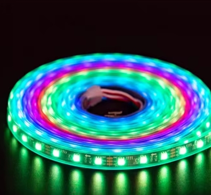 แถบไฟ LED WS2812B WS2812 พิกเซล RGB ดิจิตอล LED Strip ยืดหยุ่น Magic Dream